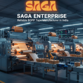 Saga Enterprise – Reliable BOPP Tape Manufacturer in India