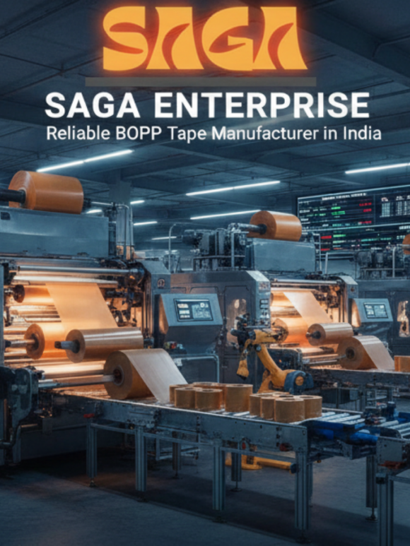 Saga Enterprise – Reliable BOPP Tape Manufacturer in India